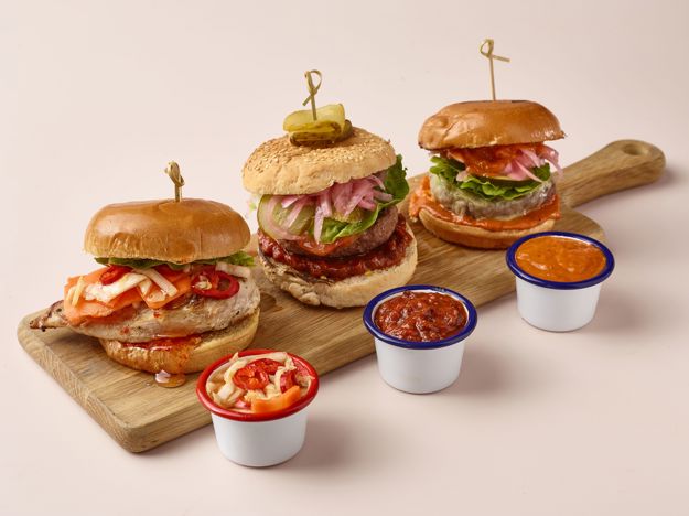 Our Range 'Sliders' (Burgers)
